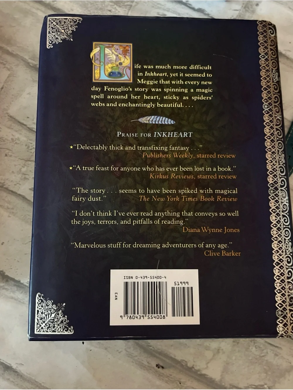 Inkspell & Inkdeath Hardcover Book Set - Purple